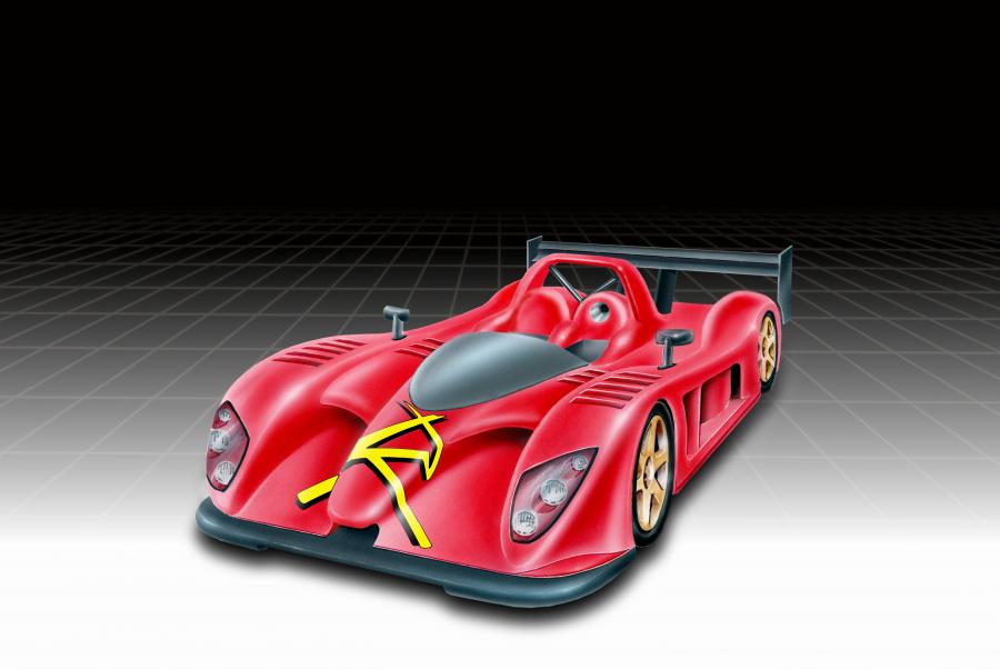  Radical SR9 LMP2 Drawings 2006 года  (фото 1 из 2)